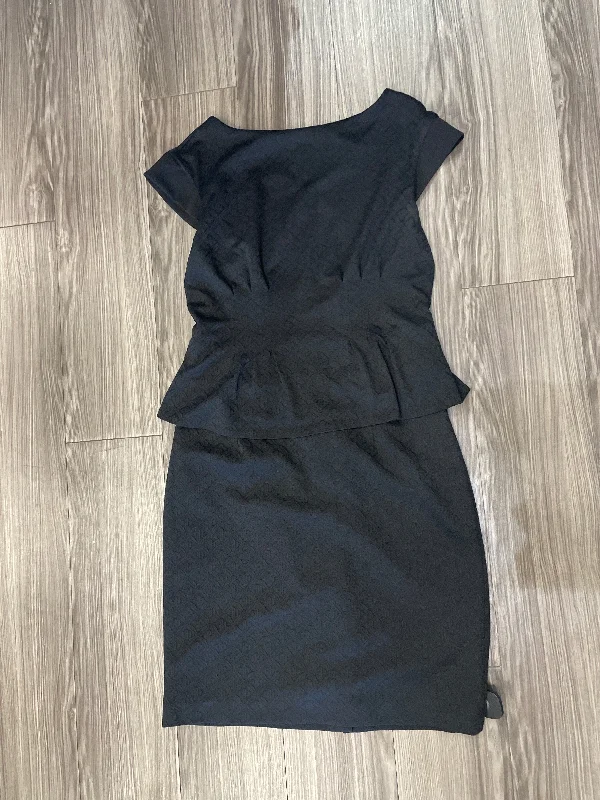 Dress Casual Midi By American Living In Black, Size: 14