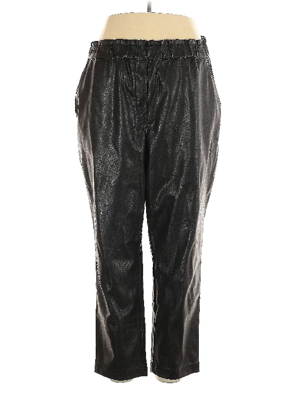 Faux Leather Pants