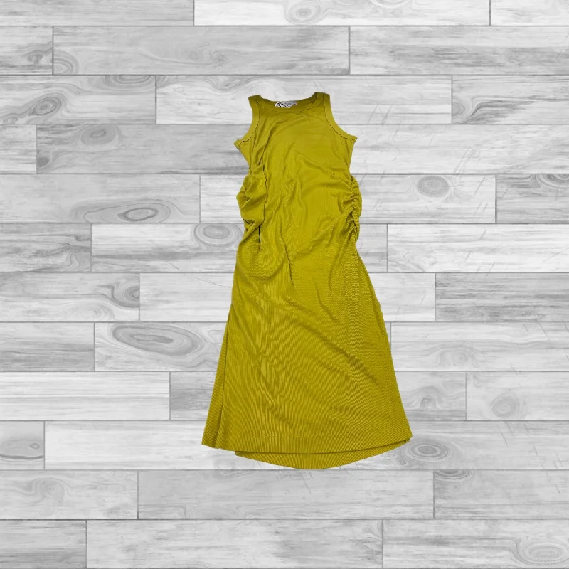 Dress Casual Maxi By Michael Stars In Yellow, Size: Xl