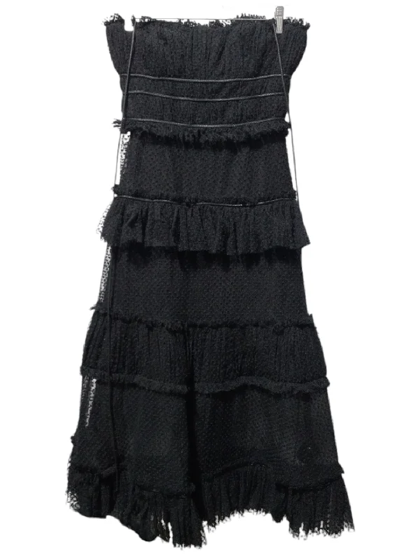 Dress Party Long By Clothes Mentor In Black, Size: S