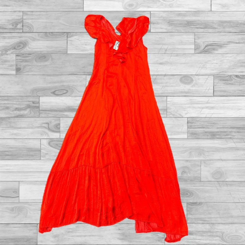 Dress Casual Maxi By Clothes Mentor In Orange, Size: S