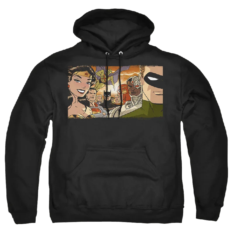 Justice League Cinematic League Pullover Hoodie