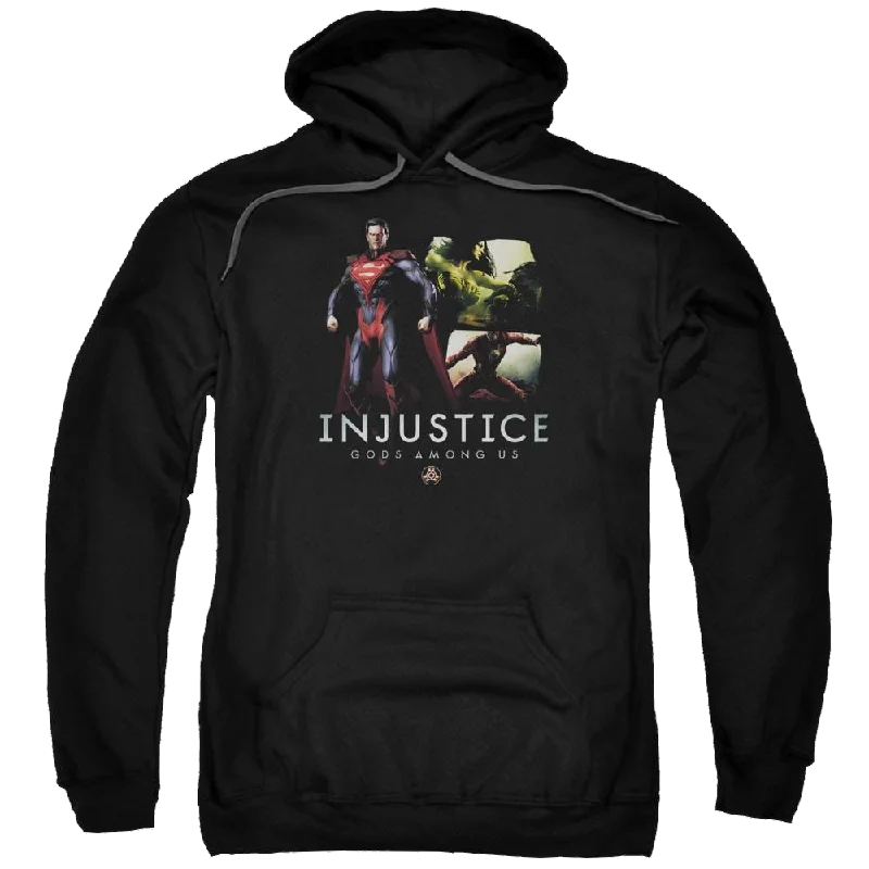 Injustice Gods Among Us Supermans Revenge Pullover Hoodie