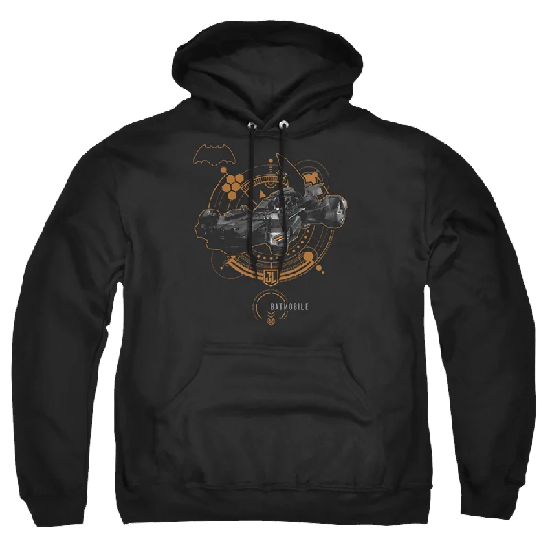 Justice League Batmobile Pullover Hoodie