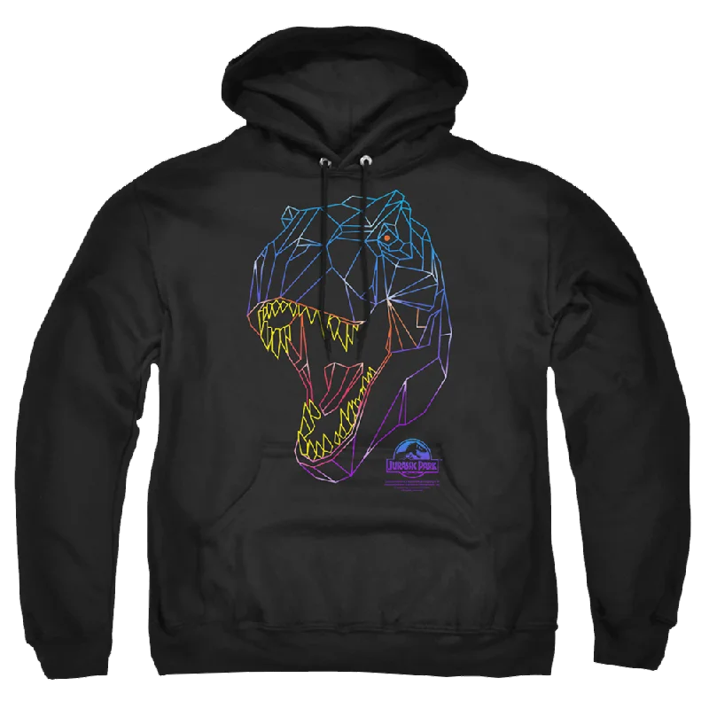 Jurassic Park Neon T-rex Pullover Hoodie