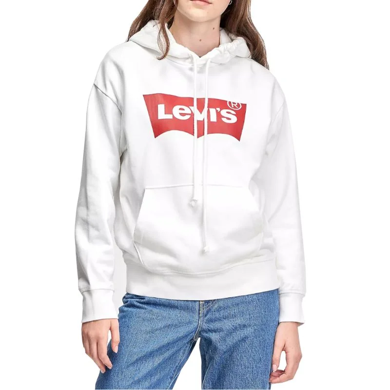 Levi's Womens Graphic Standard Hoodie - White