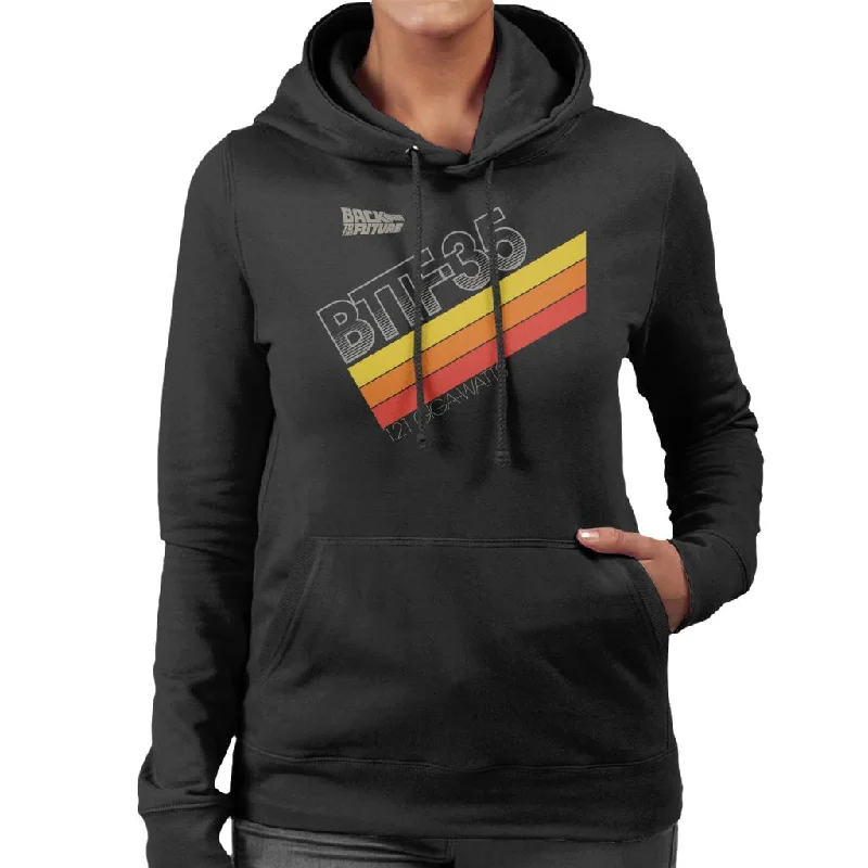 Back to the Future 35th Anniversary 121 Gigawatts Women's Hooded Sweatshirt