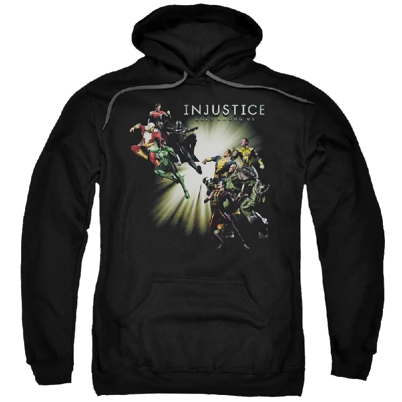 Injustice Gods Among Us Good Vs Evil Pullover Hoodie