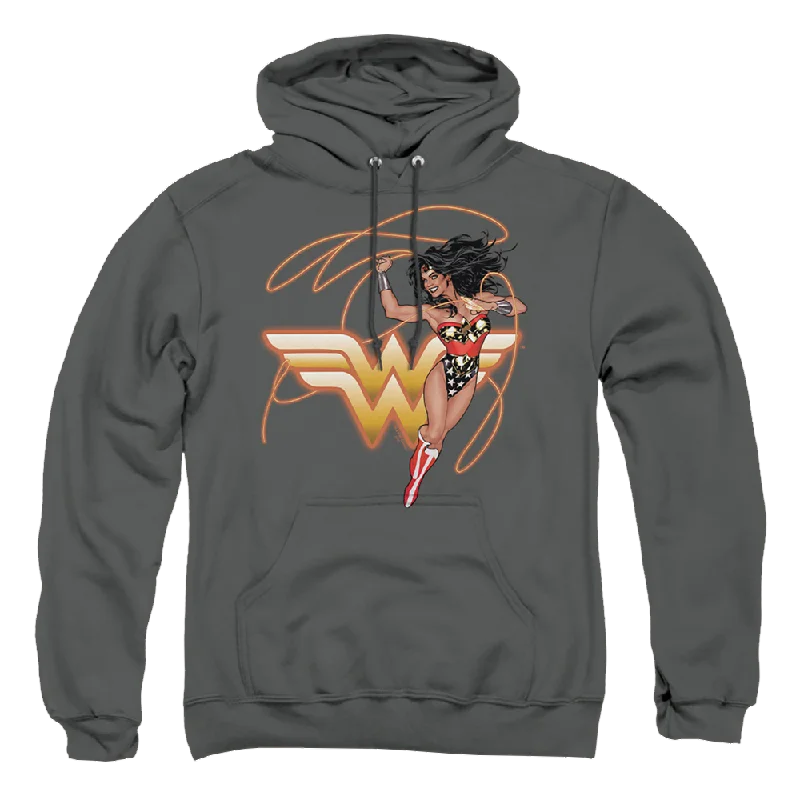 Justice League Glowing Lasso Pullover Hoodie