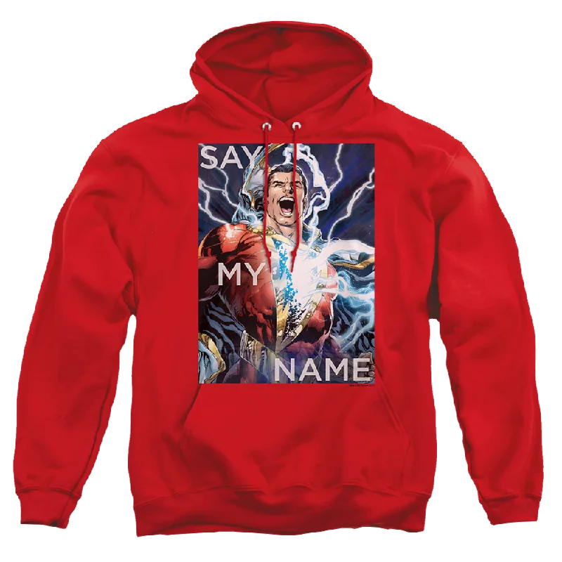 Justice League Say My Name Pullover Hoodie