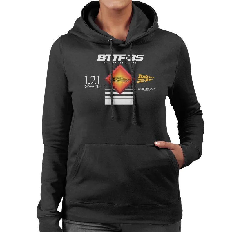 Back to the Future 35th Anniversary Nov 5 1955 Women's Hooded Sweatshirt