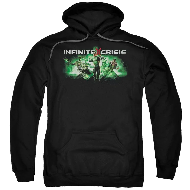 Infinite Crisis Ic Green Pullover Hoodie