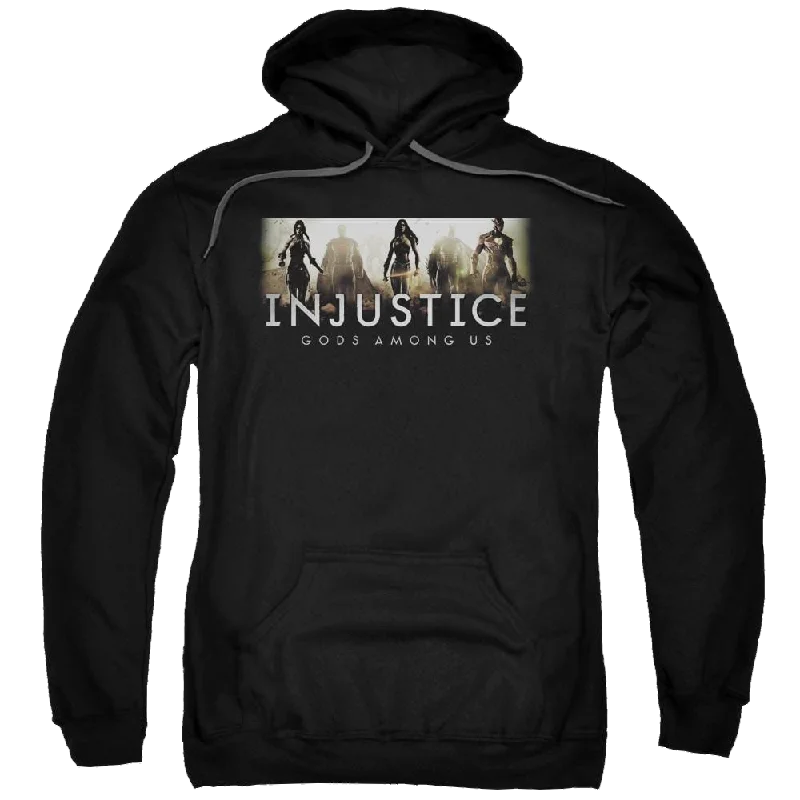 Injustice Gods Among Us Logo Pullover Hoodie