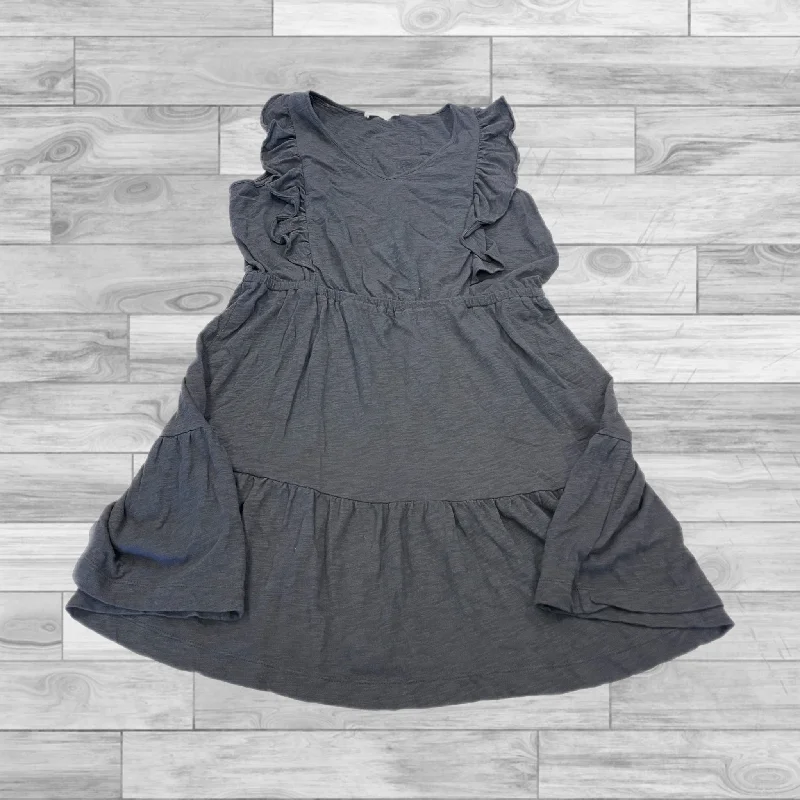 Dress Casual Short By Loft In Grey, Size: Xl