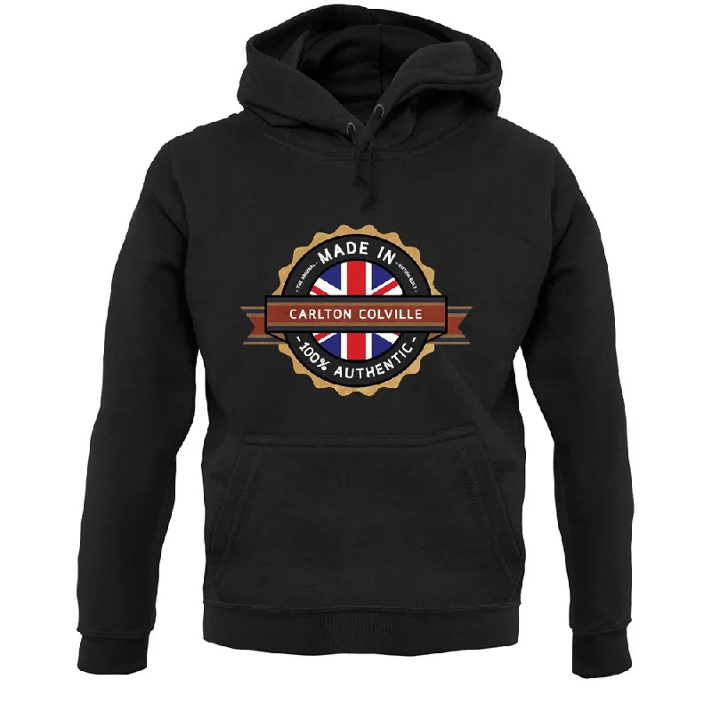 Made In Carlton Colville 100% Authentic Unisex Hoodie