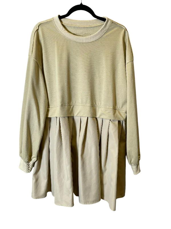 Dress Casual Short By Clothes Mentor In Cream, Size: Small