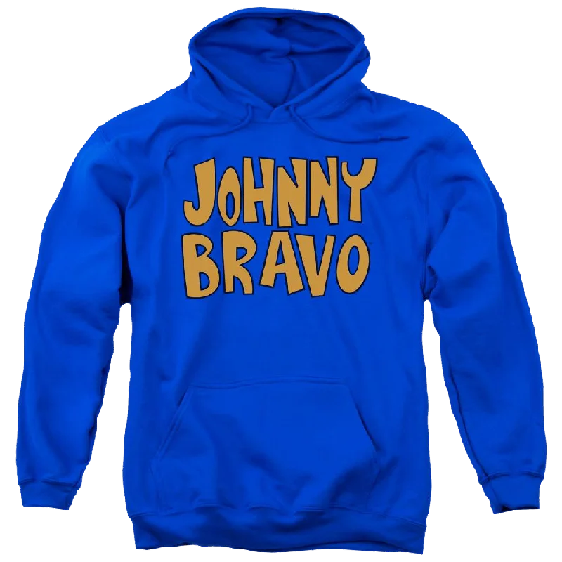 Johnny Bravo Jb Logo Pullover Hoodie