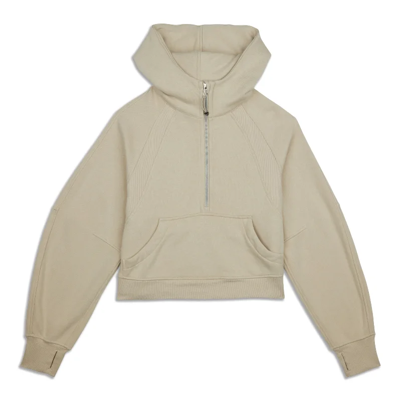 Scuba Full-Zip Cropped Hoodie - Resale