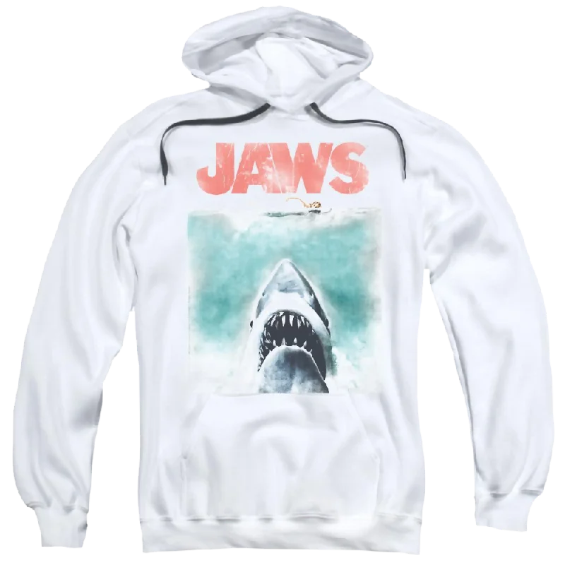 Jaws Vintage Poster Pullover Hoodie