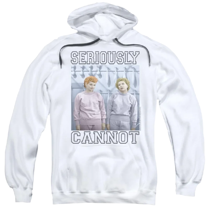 I Love Lucy Seriously Cannot Pullover Hoodie