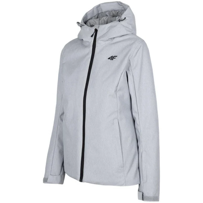 4F Womens Ski Jacket - Cool Light Gray Melange