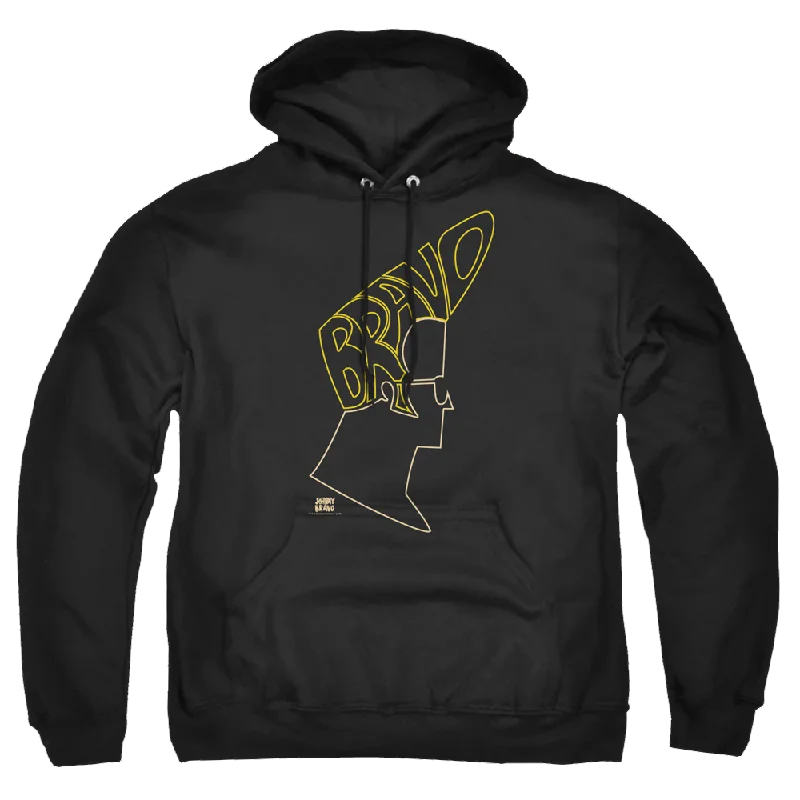 Johnny Bravo Bravo Hair Pullover Hoodie