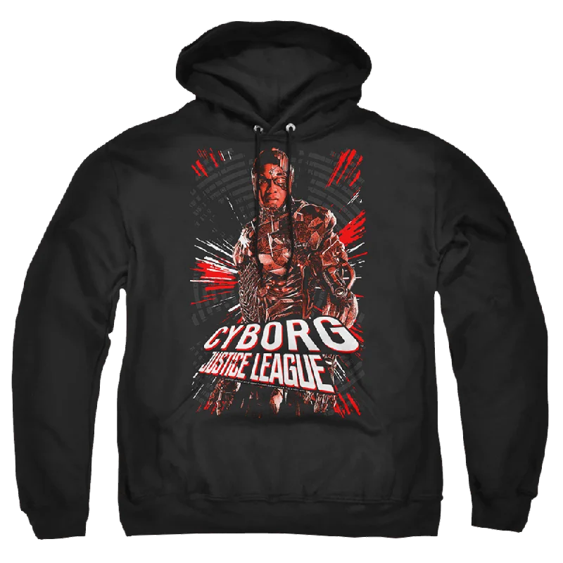 Justice League Cyborg Pullover Hoodie