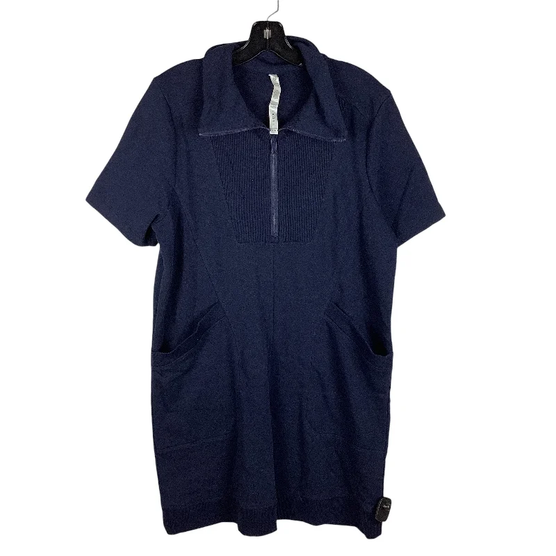 Dress Casual Short By Clothes Mentor In Navy, Size: L