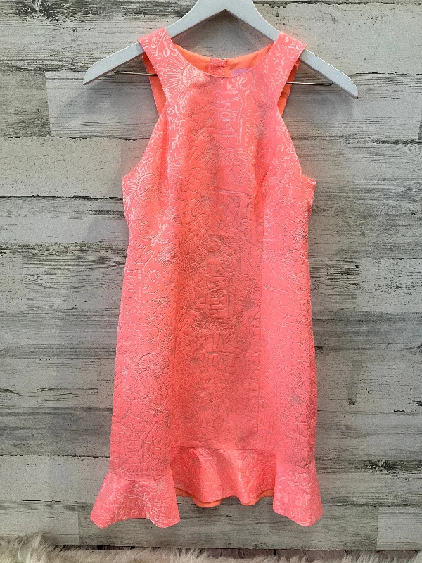 Dress Party Midi By Lilly Pulitzer In Orange, Size: Xs