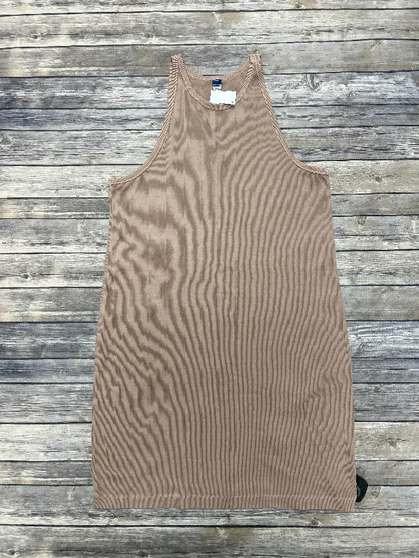 Dress Casual Maxi By Old Navy In Tan, Size: Xxl