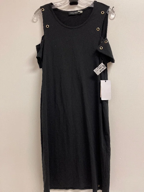 Dress Casual Midi By Ivanka Trump In Black, Size: M