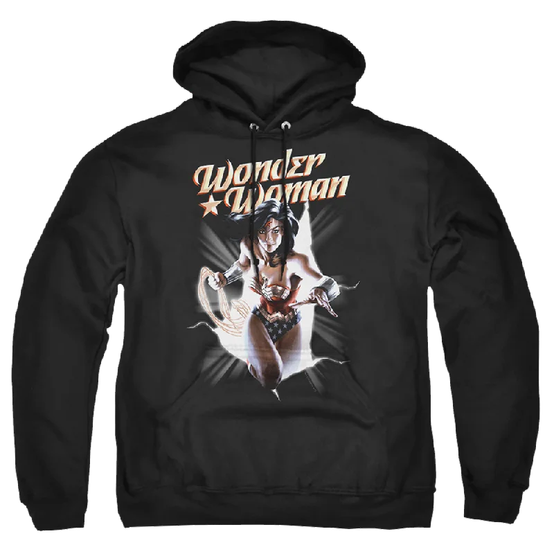 Justice League Ww Break Out Pullover Hoodie