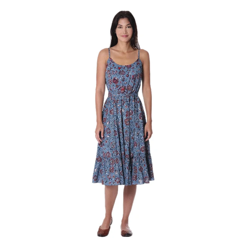 NOVICA Garden Bliss Cotton sundress