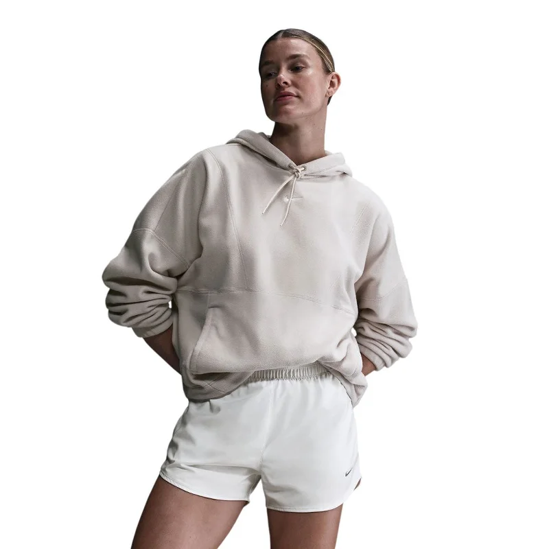 Nike One Womens Oversized Therma-FIT Pullover Fleece Hoodie