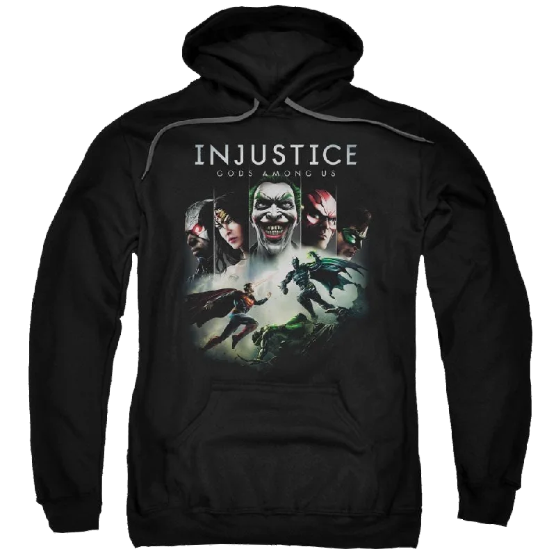 Injustice Gods Among Us Key Art Pullover Hoodie