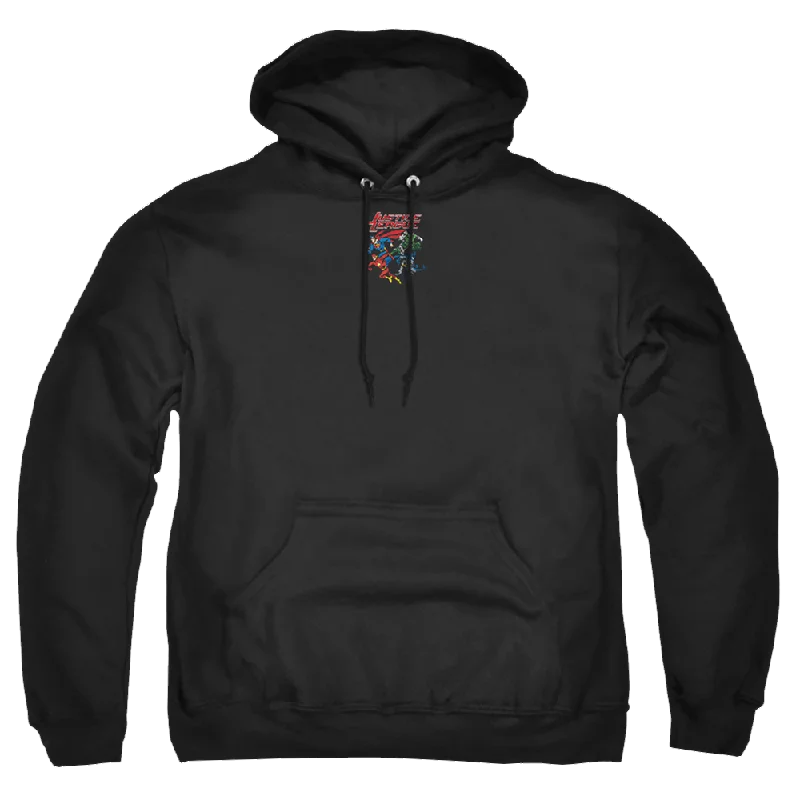 Justice League Pixel League Pullover Hoodie