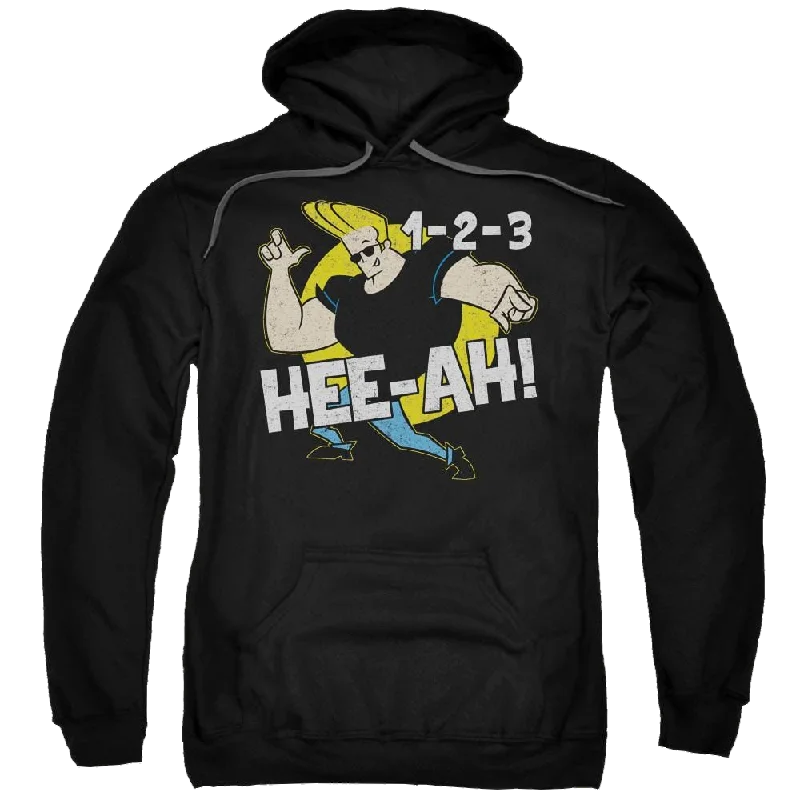 Johnny Bravo 123 Pullover Hoodie